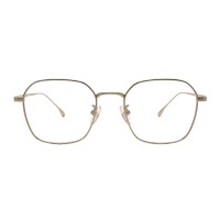 Polygon Golden Eyeglasses