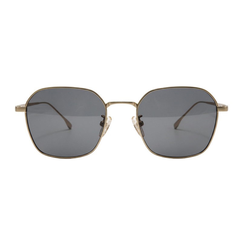 Polygon Golden Eyeglasses