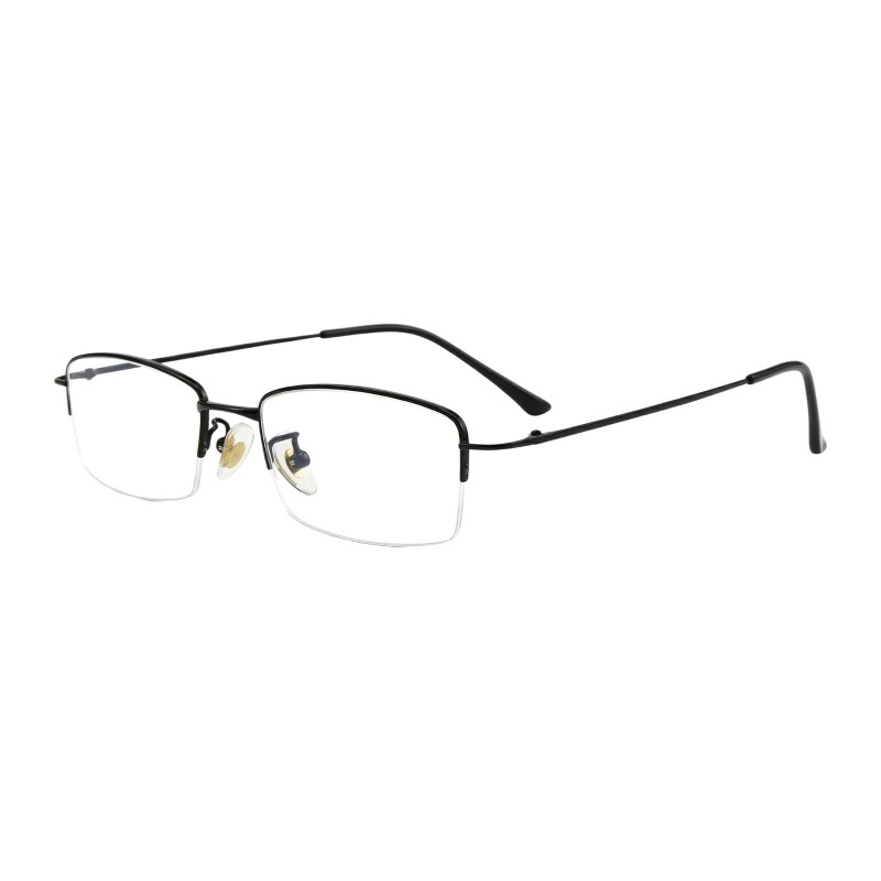 Rectangle Black Eyeglasses