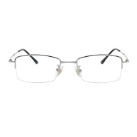 Rectangle Silver Eyeglasses