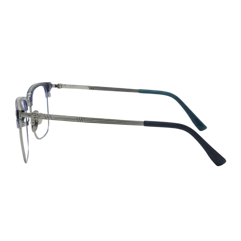 Square Blue Eyeglasses