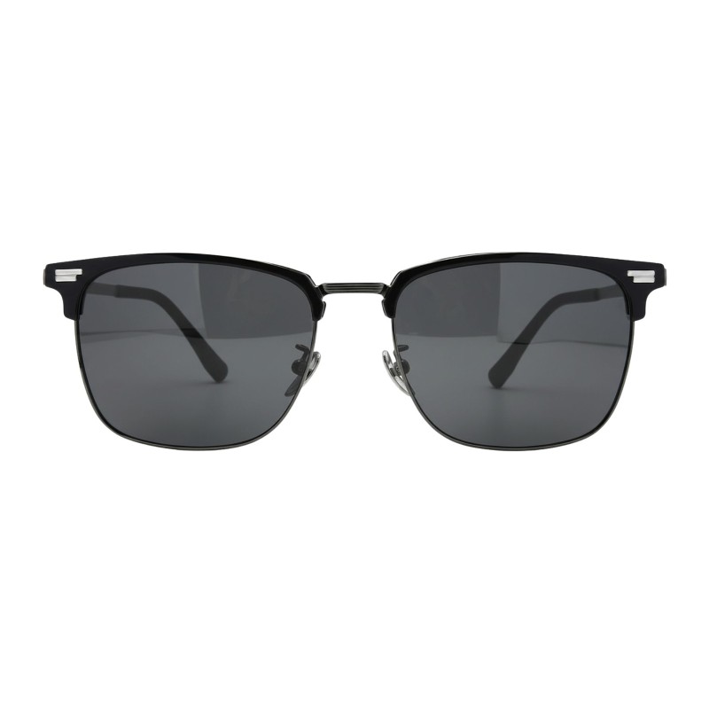 Square Black Gunmetal Eyeglasses