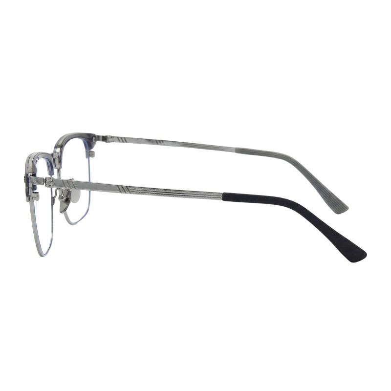 Square Gray Eyeglasses