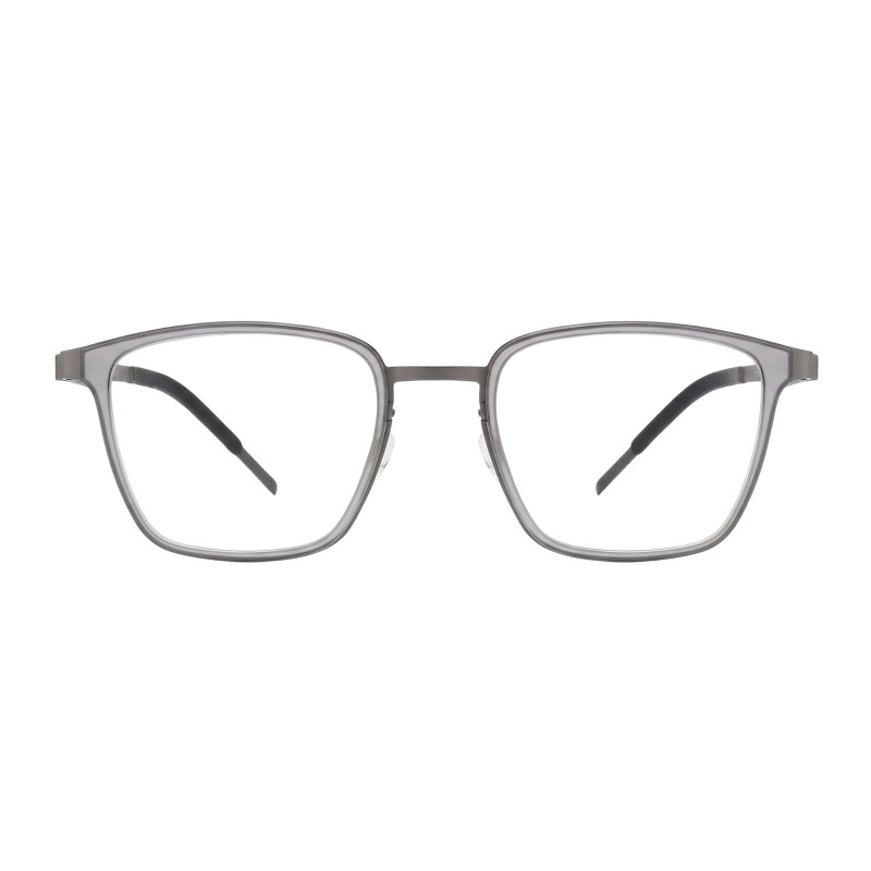 Square Gray Eyeglasses