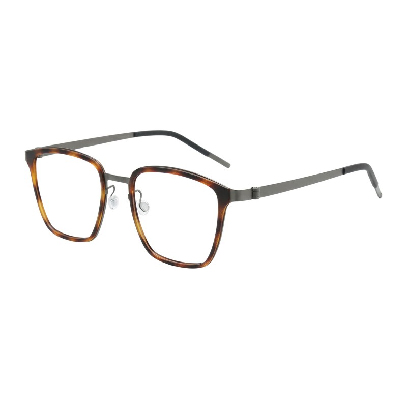 Square Tortoise Eyeglasses