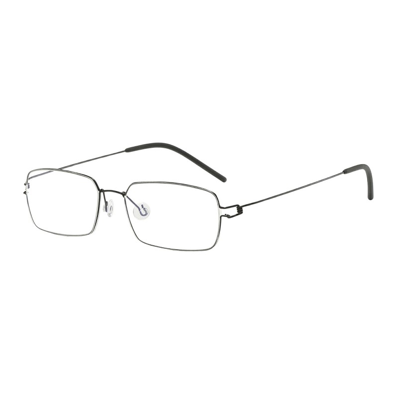 Rectangle Black Eyeglasses