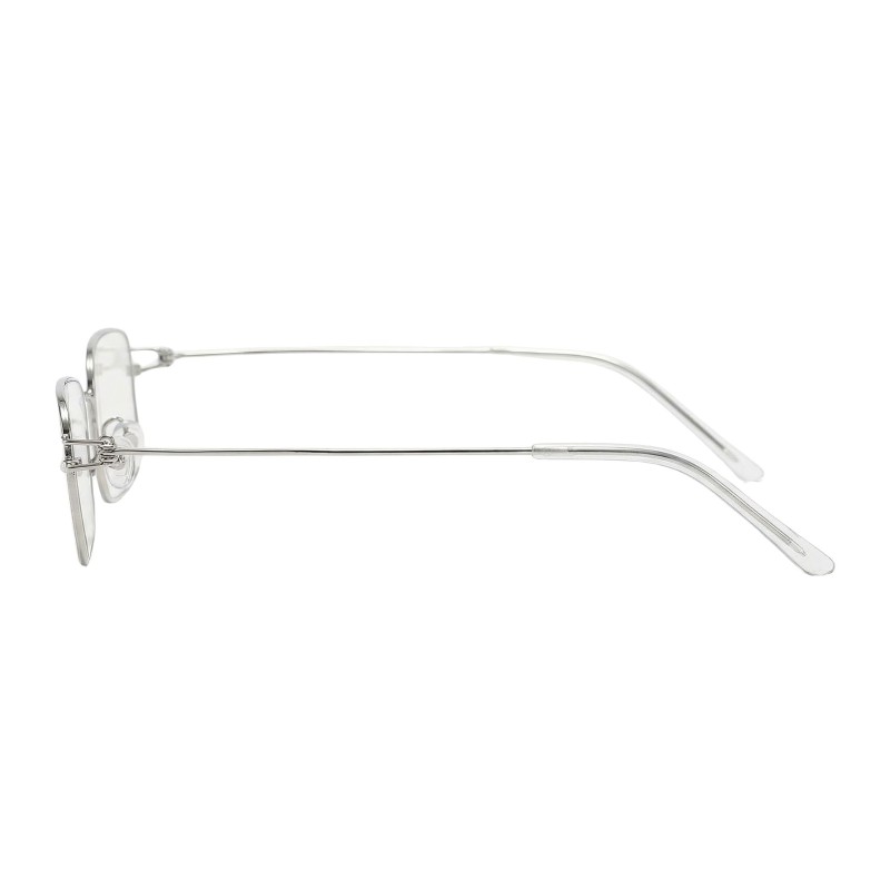 Rectangle Silver Eyeglasses