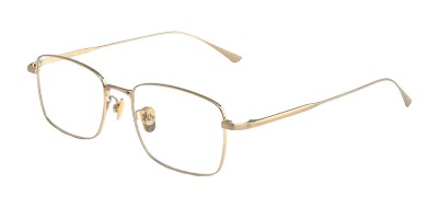Square Golden Eyeglasses