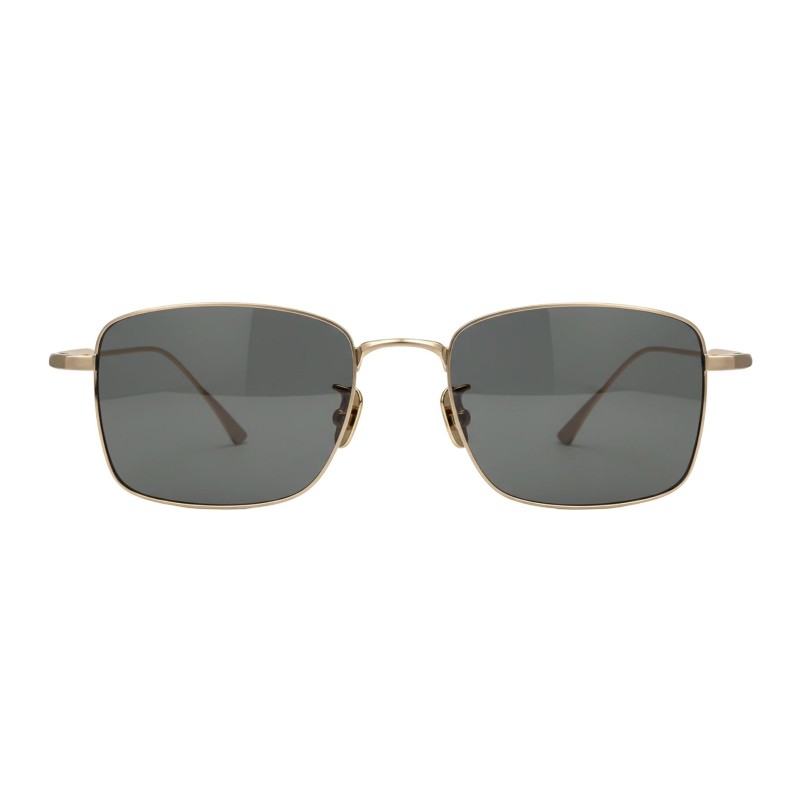 Square Golden Eyeglasses