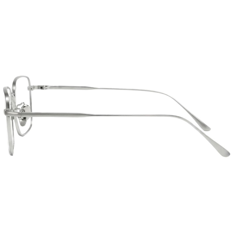 Square Silver Eyeglasses