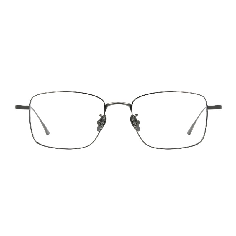 Square Gunmetal Eyeglasses