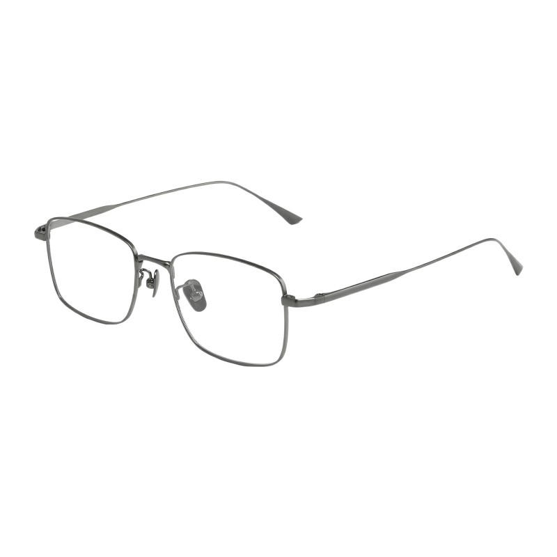 Square Gunmetal Eyeglasses
