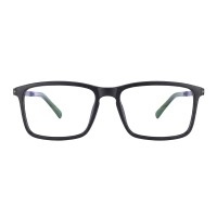 Dynamic - Rectangle Black Eyeglasses
