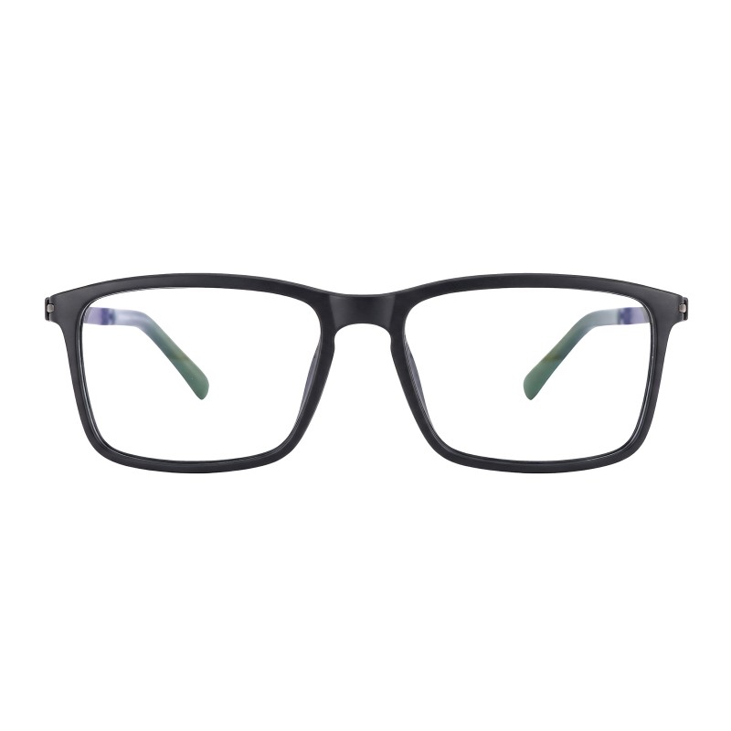 Rectangle Black Eyeglasses