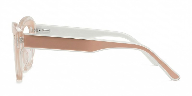 Star Beige Cat Eye Prescription Glasses additional view