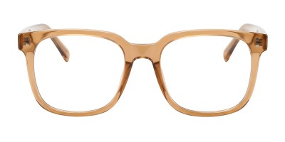 Square Brown Eyeglasses