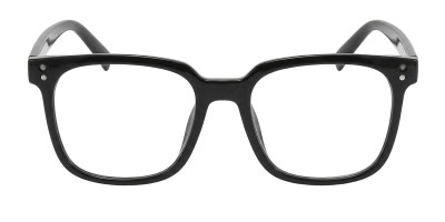Square Black Eyeglasses