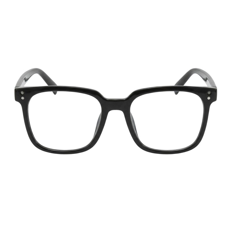 Square Black Eyeglasses