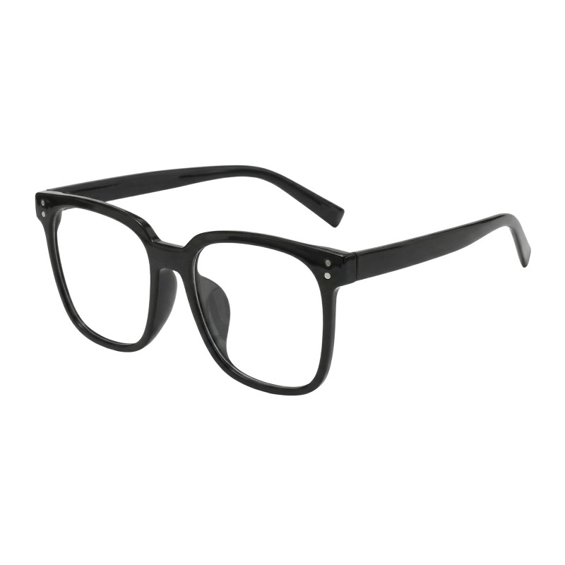 Square Black Eyeglasses