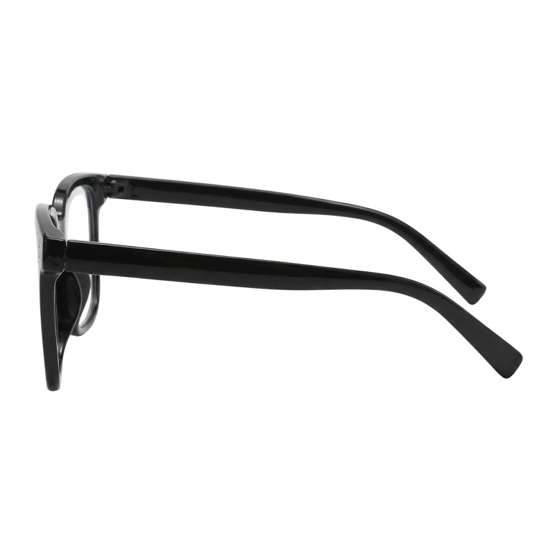 Square Black Eyeglasses