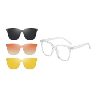 Square Clear Eyeglasses