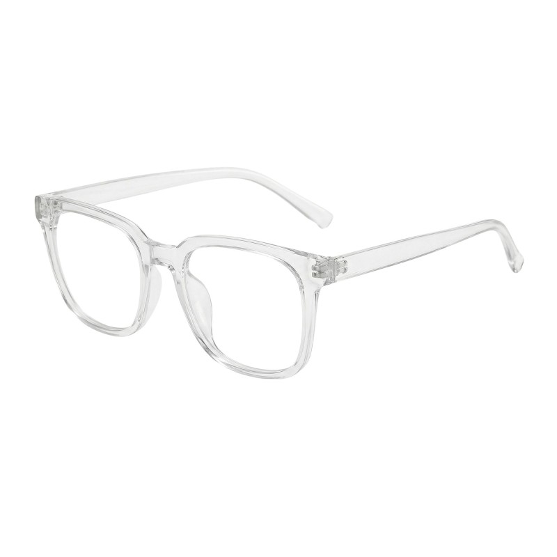 Square Clear Eyeglasses