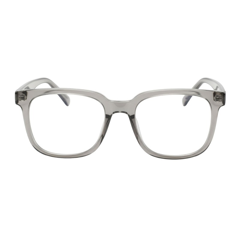 Square Gray Eyeglasses