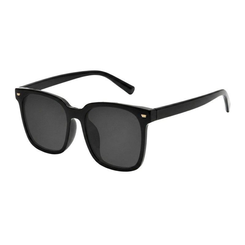 Square Black Sunglasses