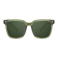 Square Green Sunglasses
