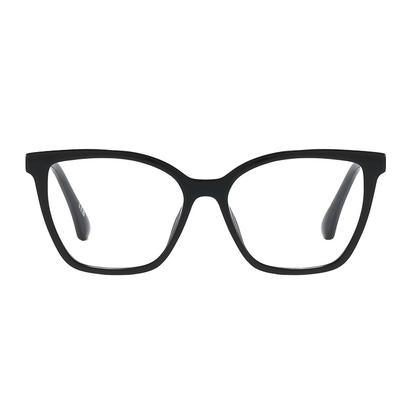 Square Black Eyeglasses