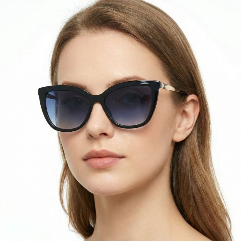 Square Black Eyeglasses