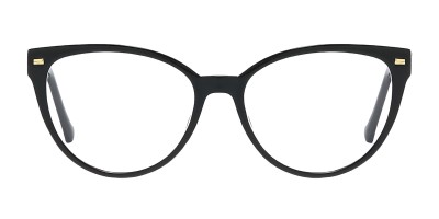 Cat Eye Black Eyeglasses