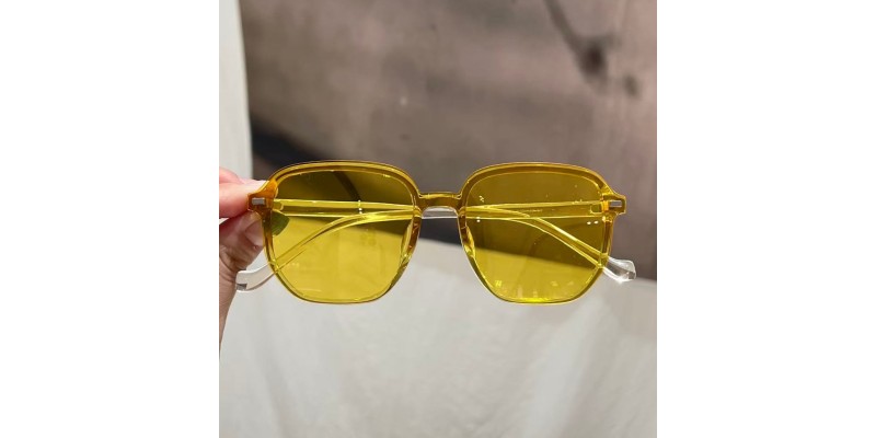 Iris Brown Crystal Square Prescription Glasses additional view