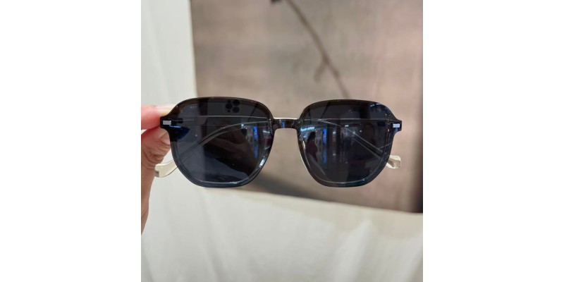Iris Brown Crystal Square Prescription Glasses additional view
