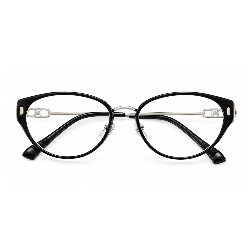 Elodie Black Cat Eye Prescription Glasses additional view