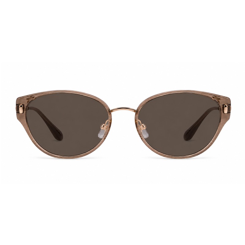 Elodie Light Brown Cat Eye Prescription Glasses additional view
