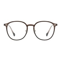 Square Brown Eyeglasses