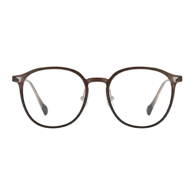 Square Brown Eyeglasses