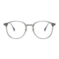 Square Gray Eyeglasses