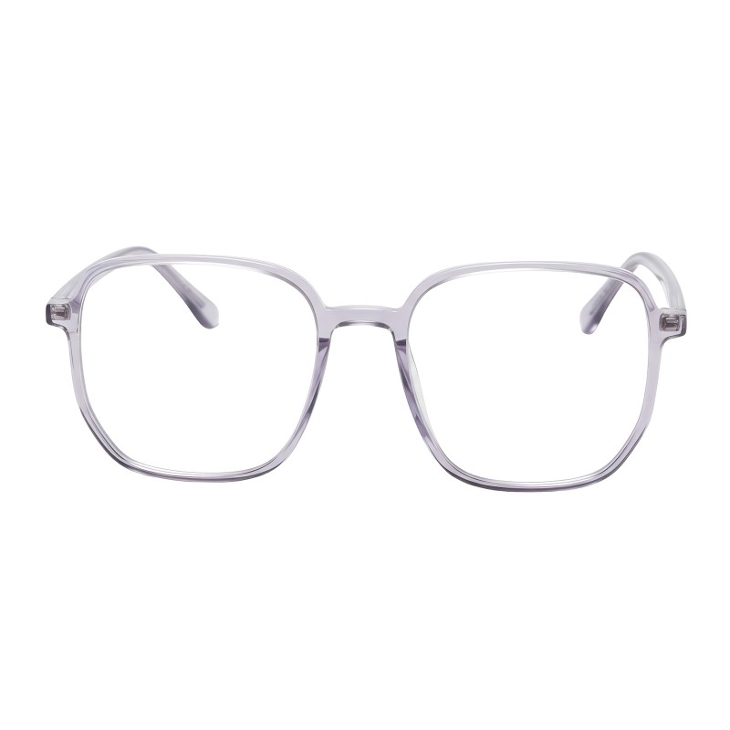 Square Light Gray Eyeglasses
