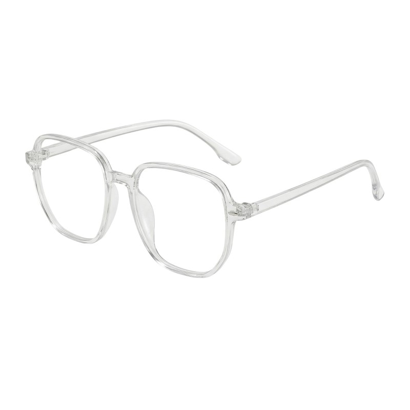Square Clear Eyeglasses