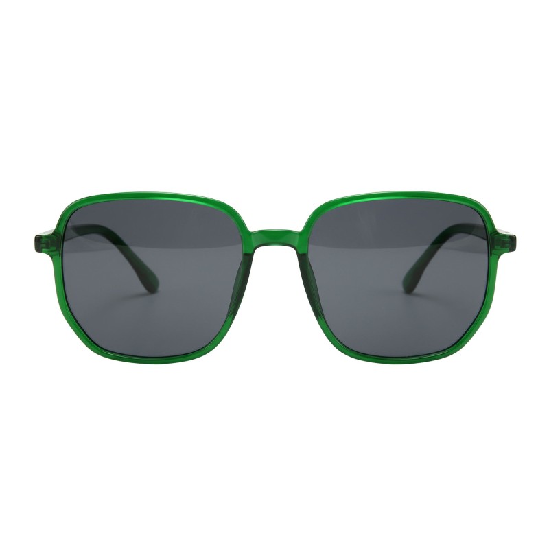 Square Green Eyeglasses