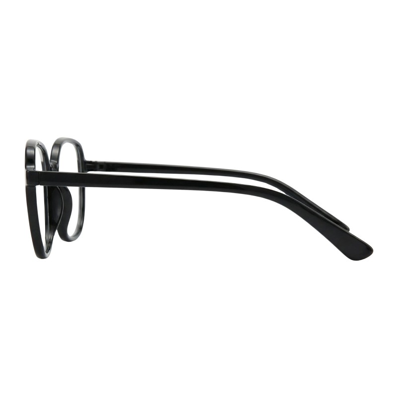 Square Matte Black Eyeglasses