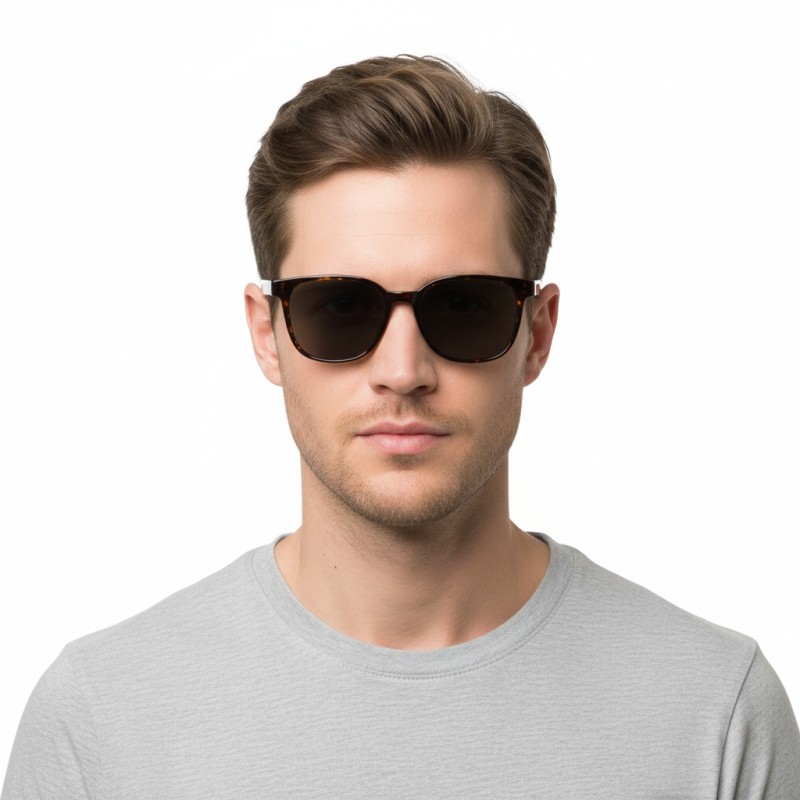 Square Tortoise Eyeglasses