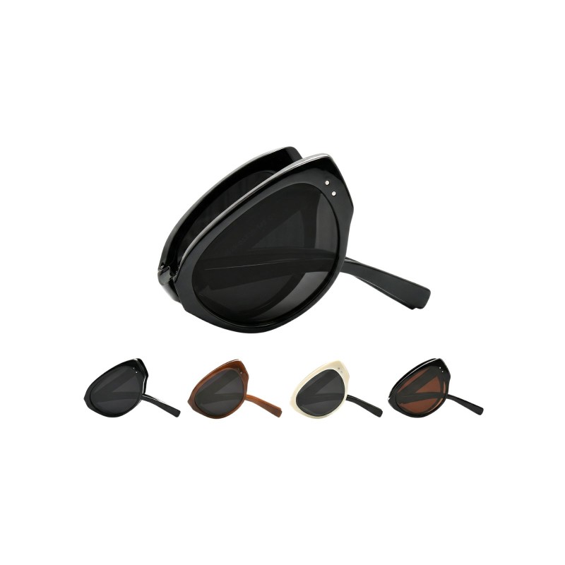 Cat Eye Black Sunglasses