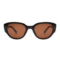 Cat Eye Black Brown Sunglasses