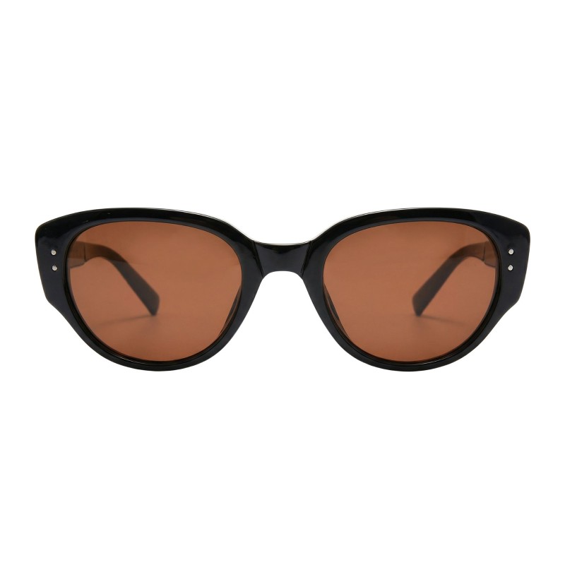 Cat Eye Black Brown Sunglasses