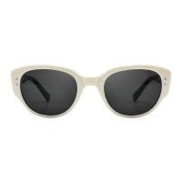 Cat Eye White Sunglasses