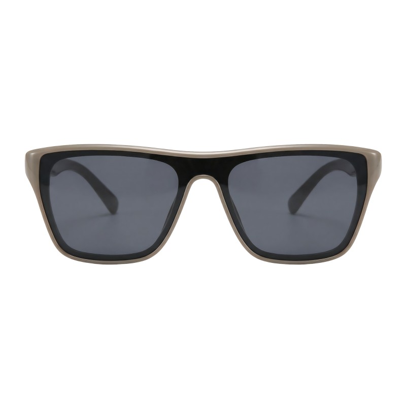 Polygon Light Mocha Sunglasses