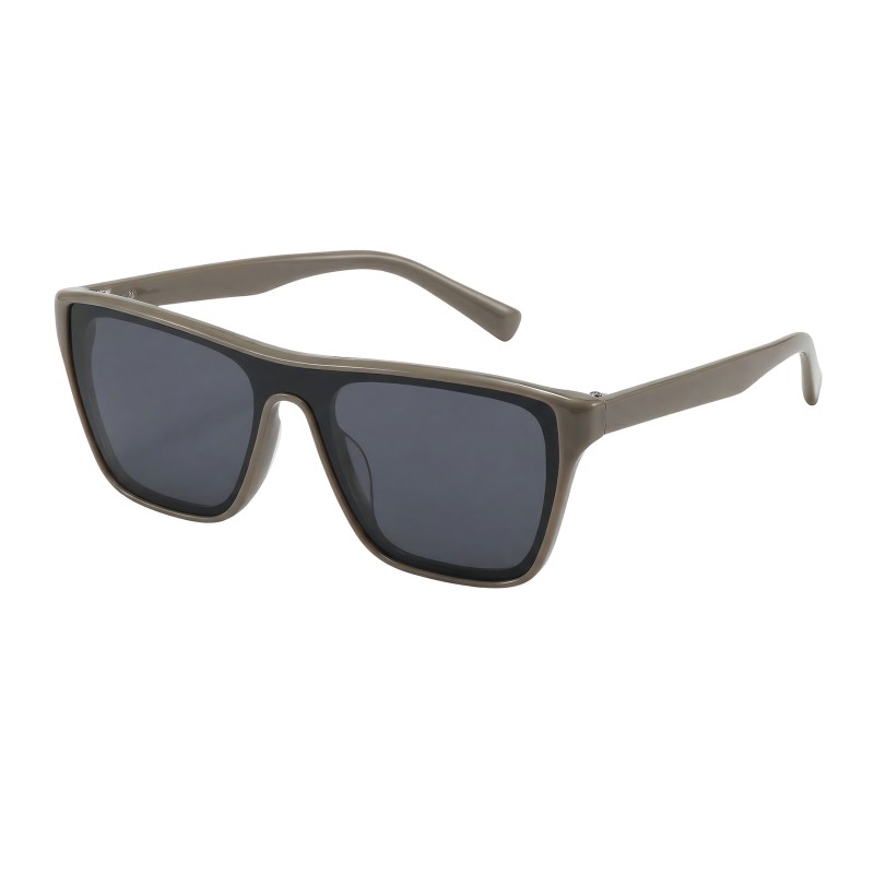 Polygon Light Mocha Sunglasses